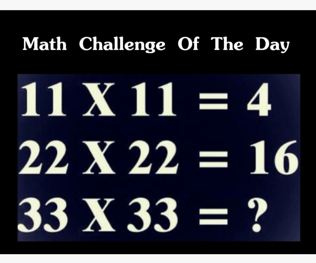 malik42174767's tweet image. Math Challenge Of The Day 
#MathConcept #MathEducation #MathLearning