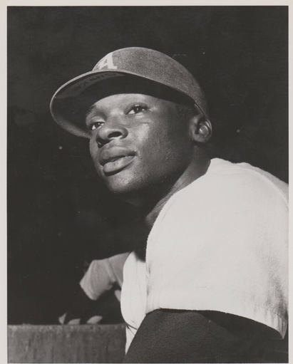 "On opening night in Little Rock, Governor Faubus, the noted opponent  of integration, threw out the ceremonial first pitch. A crowd of 7,000 fans, mostly white, packed the ballpark. Some of the fans waved large  placards that said, “Let’s not NEGRO-ize our baseball.”
After that