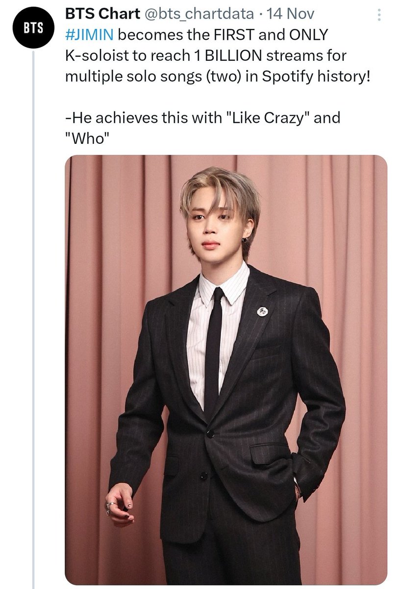 chimmynunna's tweet photo. Kemarin 900jt listener diraguin, sekarang vote daesang juga diraguin☺️

Kan dibilang, satu hates ke dia, bakal jadi 1000 dukungan🫶💜 https://t.co/1Aw0KUGncp