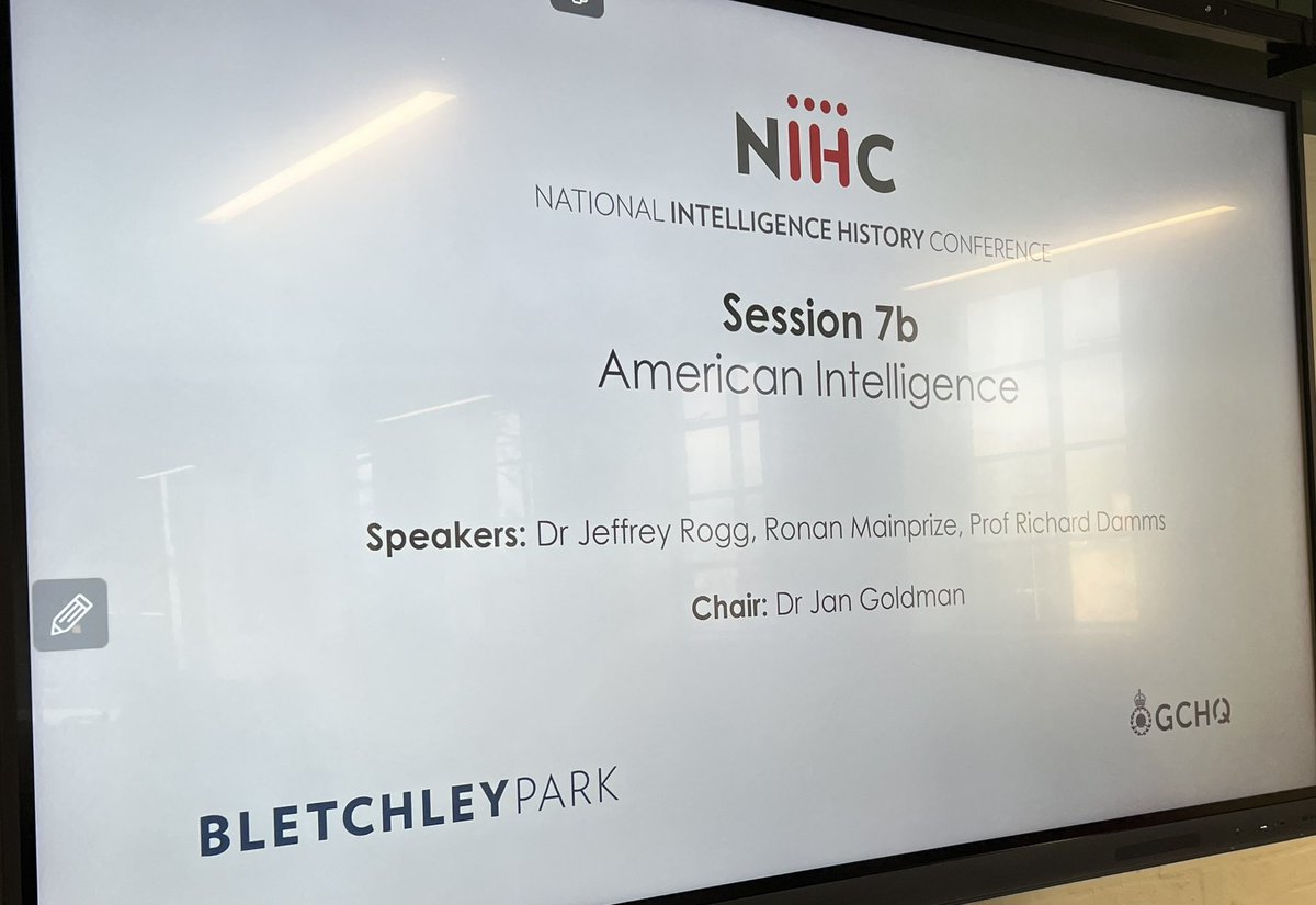 TheSpyTheState's tweet photo. The theme of @bletchleypark and @GCHQ’s magnificent first intelligence history conference was “People in Intelligence,” so I discussed the role of the American people in shaping US intelligence history. Amazing conference with a great group! https://t.co/QIwnvlhPuO