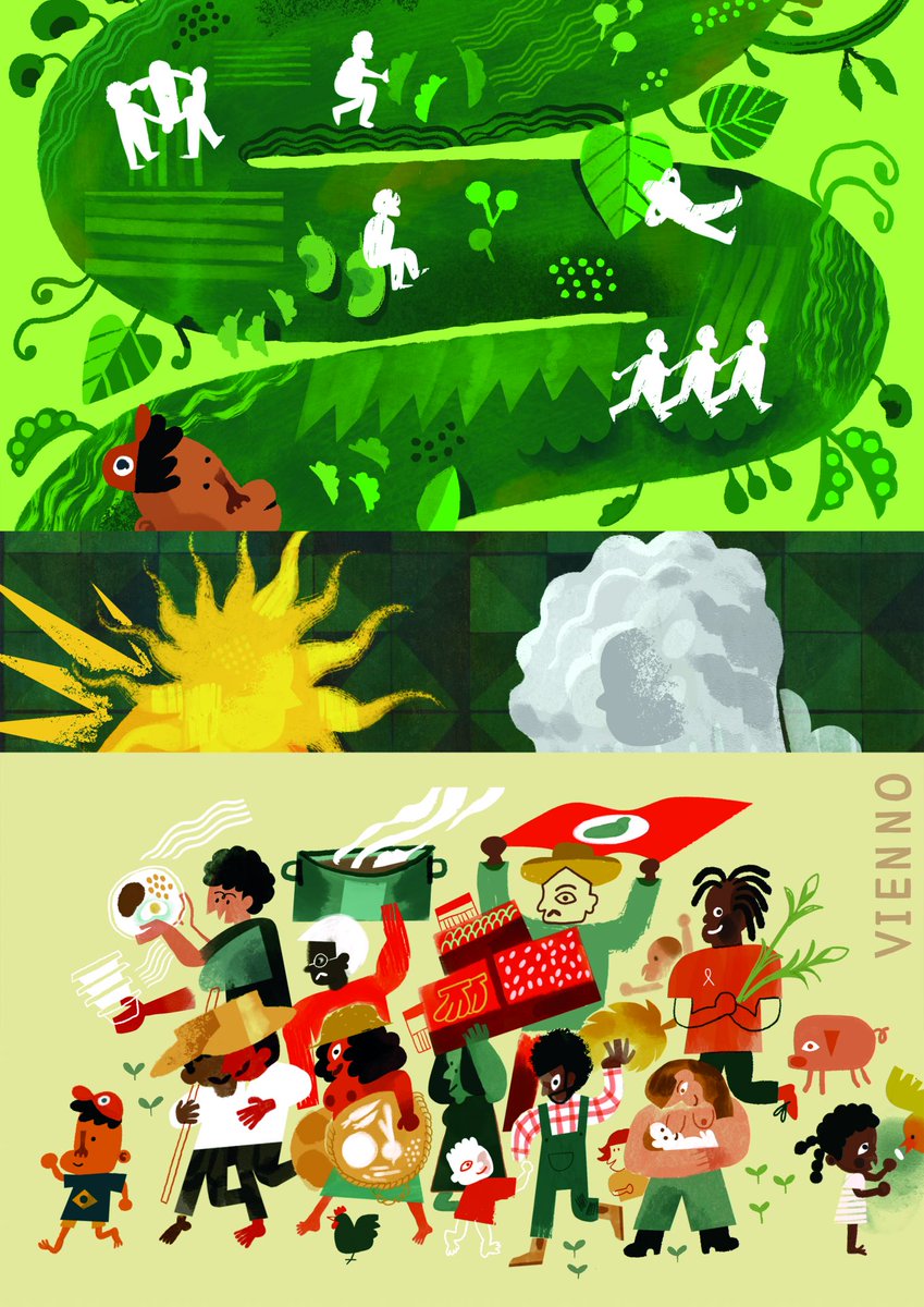 Tricon_pt's tweet photo. O destaque da semana da exposição #MST40anos vai para a obra João e o Grão de Revolução, de Vinícius Xavier (Vienno), escritor e ilustrador de livros infantis, de Limeira (SP). https://t.co/KMl6OKi3WZ