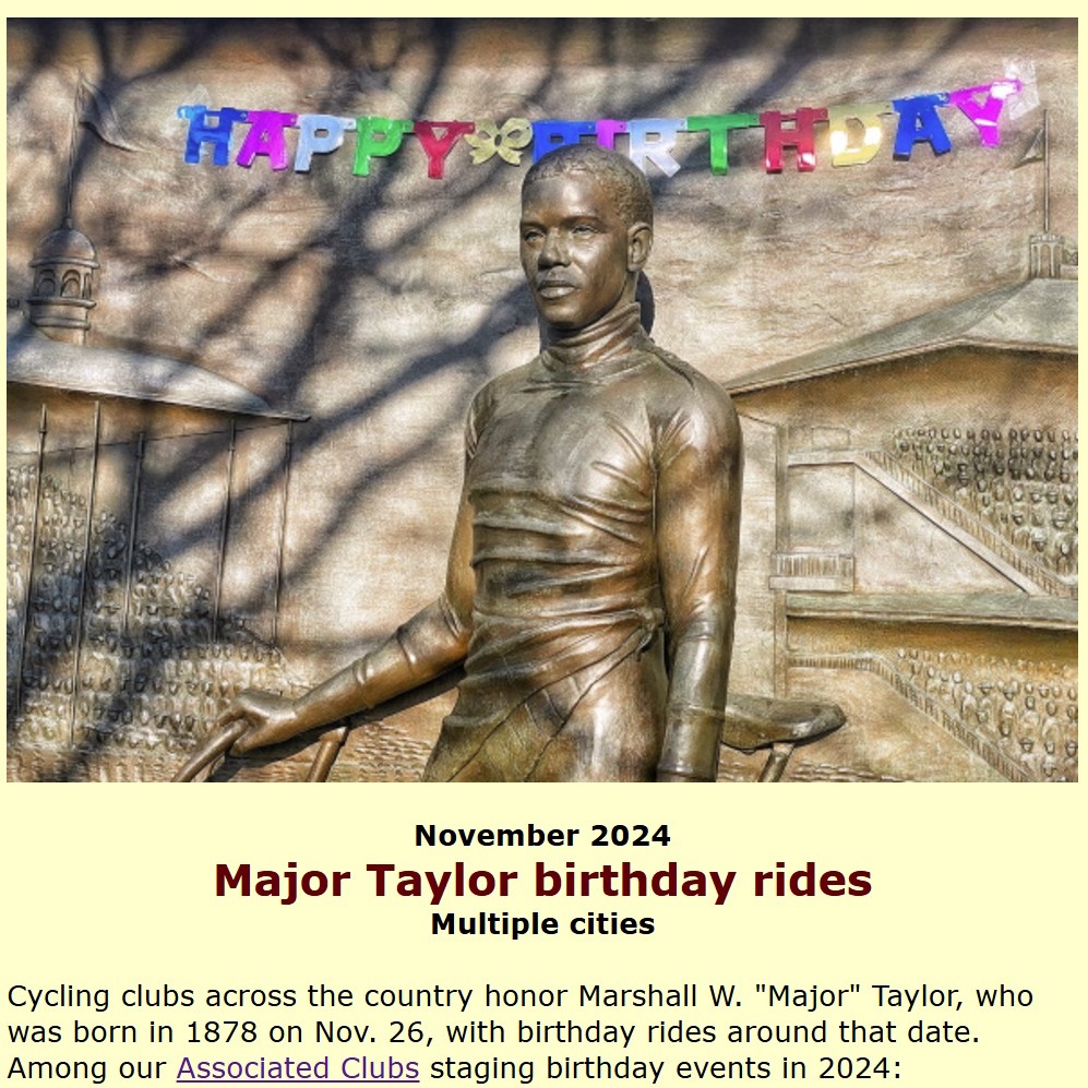 Major Taylor Assoc'n tweet media