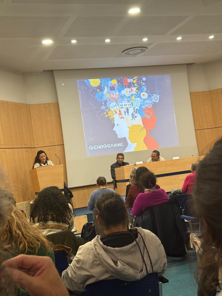 Le 29eme colloque internationale de la revue L’autre à Grenoble avec <a href="/MarieRoseMoro/">Marie Rose Moro</a> autour de « couple, parentalité, famille : travail de cultures et processus de changement ». Présentation d’<a href="/AliceTitia/">Alice Titia Rizzi</a> sur le génogramme transculturel