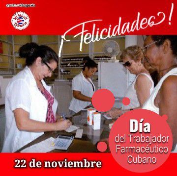 🇨🇺💊🔬Desde  Camagüey, tierra del Mayor, Felicitamos a todos los farmacéuticos  cubanos, este 22 de noviembre, recordando el nacimiento de Antonio  Guiteras Holmes uno de los primeros profesionales de esta rama en #Cuba  Seguimos #DePieYCombatiendo  #UnidosXCuba  #Camagüey