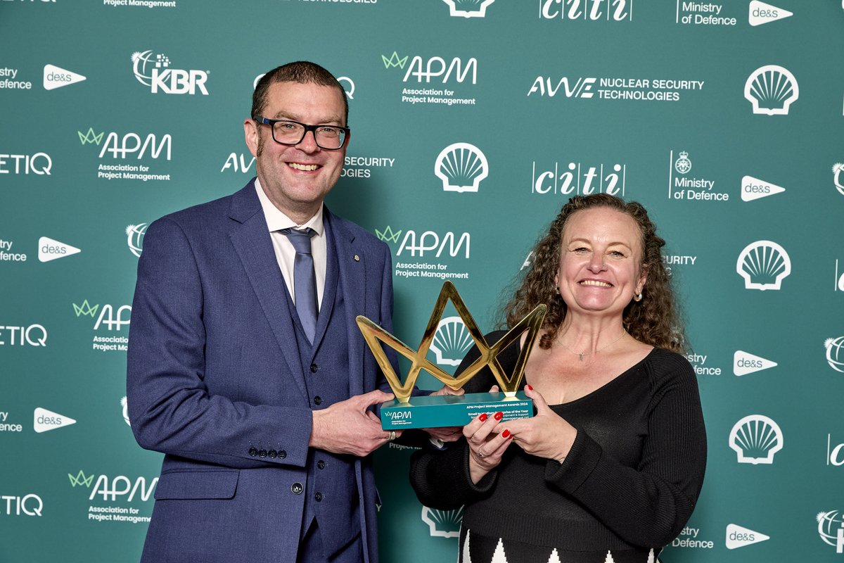 ProjectIconic's tweet image. 🌟 Big News! 🌟
We’re incredibly honoured to announce that Iconic Project Management has won the APM Small to Medium Enterprise of the Year Award! 🏆

🎙️ Hear from our CEO, Lizzie Hewitt, on this incredible achievement: iconicprojectmanagement.com/post/iconic-pr…

#ProjectManagement #APMAwards