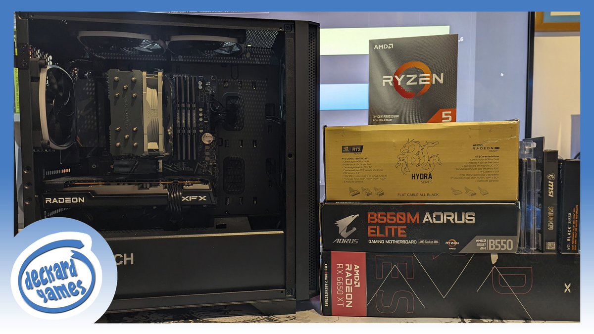 Because videogames are meant to be enjoyed for what they are and not what a bunch of pseudo tech experts say they should be, today we’re going to build a PC that accomplishes just that.

youtu.be/tiE6xGLtevA
.
.
.
#deckardgames #AMD #radeon #pcbuild #pcbuilding