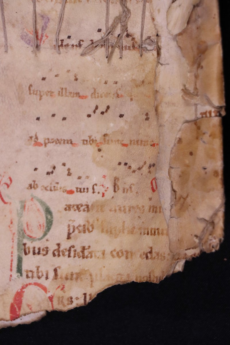 ahpsevilla's tweet photo. 📜 Fragmento de #librolitúrgico reutilizado como guarda de #protocolonotarial del Oficio 9, año 1759. Notación musical aquitana. AHPSE, sig. 18031P.
(4/7) https://t.co/ZOdVYCHPfV