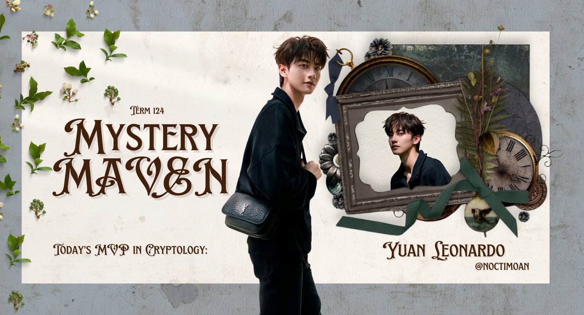 conandecrypt's tweet photo. ㅤ
"A Cryptographic System is Not A Product but A Process."

Let's congratulate 𝗠𝗬𝗦𝗧𝗘𝗥𝗬 𝗠𝗔𝗩𝗘𝗡 𝗧𝗘𝗥𝗠 𝟭𝟮𝟰, Yuan Leonardo  ( @noctimoan )!

The reward will automatically send to your ID within a few days.
ㅤ https://t.co/tbze5gl4XN