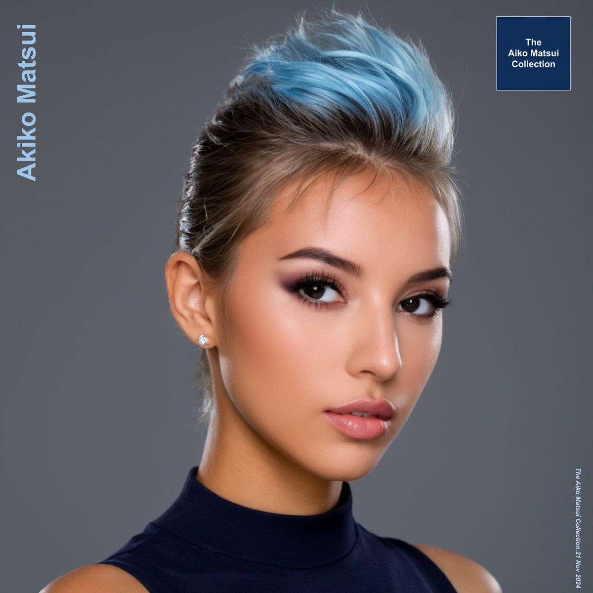 LoveAiko2003's tweet photo. Blue hair day! π Challenge with @iamreddsebastin
Am going to do a series focusing on #hairstyle. Details and close up shots. #BlueHairChallenge
This is Akiko with a simple #pixiecut!
#StableDiffusion #AI #AIart https://t.co/OUa1LMPG9Q
