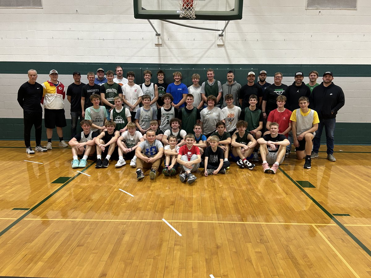 A special thanks to Coach Hrabik and the 2005 State Championship team for coming and talking to us about their magical season 20 years ago!  It was great to see former and current Rockets talk hoops🏀