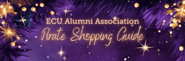 Ahoy, Pirates! 🏴‍☠️🎁 Need the perfect gift for your favorite Pirate™?

🎄✨ Check out our NEW Alumni-Owned Business Directory for ECU-themed goodies &amp; unique treasures. Support your Pirate family while spreading holiday cheer! 💜💛

🔎 Get a link here: bit.ly/4fEqPEq