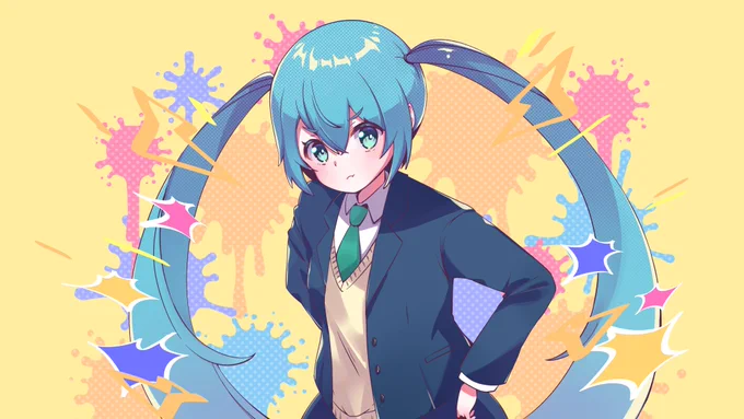 #いいツインテールの日 やっぱりミクさん! 