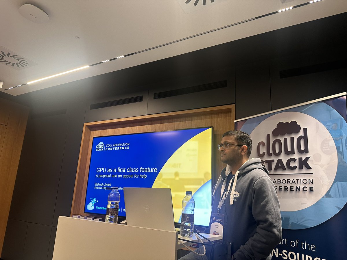 kiranchavala's tweet image. GPU and cloudstack match made in heaven awesome proposal by @visheshj92 #CSCollab2024  #cloudstack