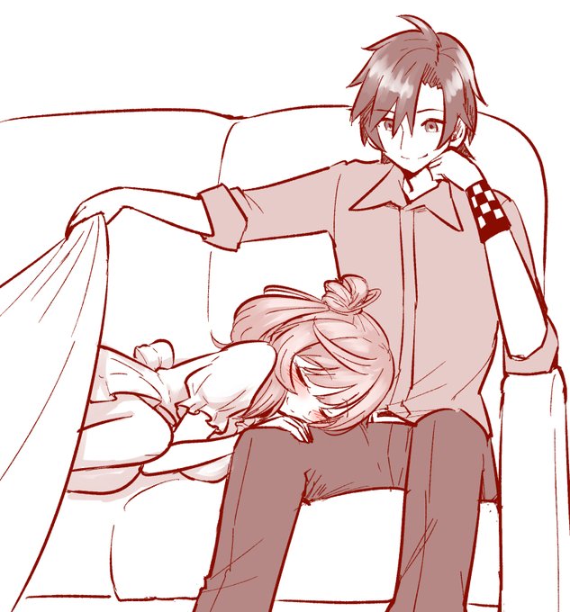 本日はいい夫婦の日ですが新規に描くが難しいので今年描いたcpモノの中から再掲 