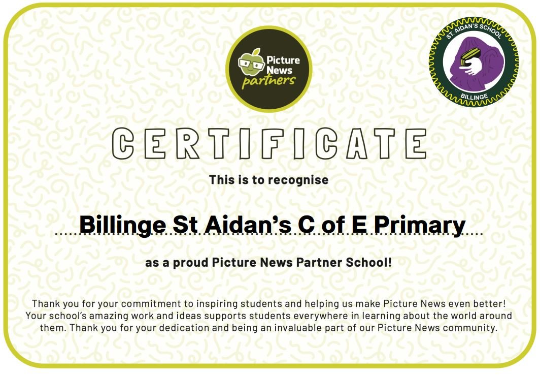 St Aidan's C.E. (@staidansb) on Twitter photo We are delighted and proud to be selected as one of 12 <a href="/HelpPicture/">Picture News</a> Partner Schools. #globalcitizenship #rhe #courageousadvocacy #britishvalues #protectedcharacteristics #UNrightsofthechild #billingeprimaryschool We are delighted and proud to be selected as one of 12 <a href="/HelpPicture/">Picture News</a> Partner Schools. #globalcitizenship #rhe #courageousadvocacy #britishvalues #protectedcharacteristics #UNrightsofthechild #billingeprimaryschool