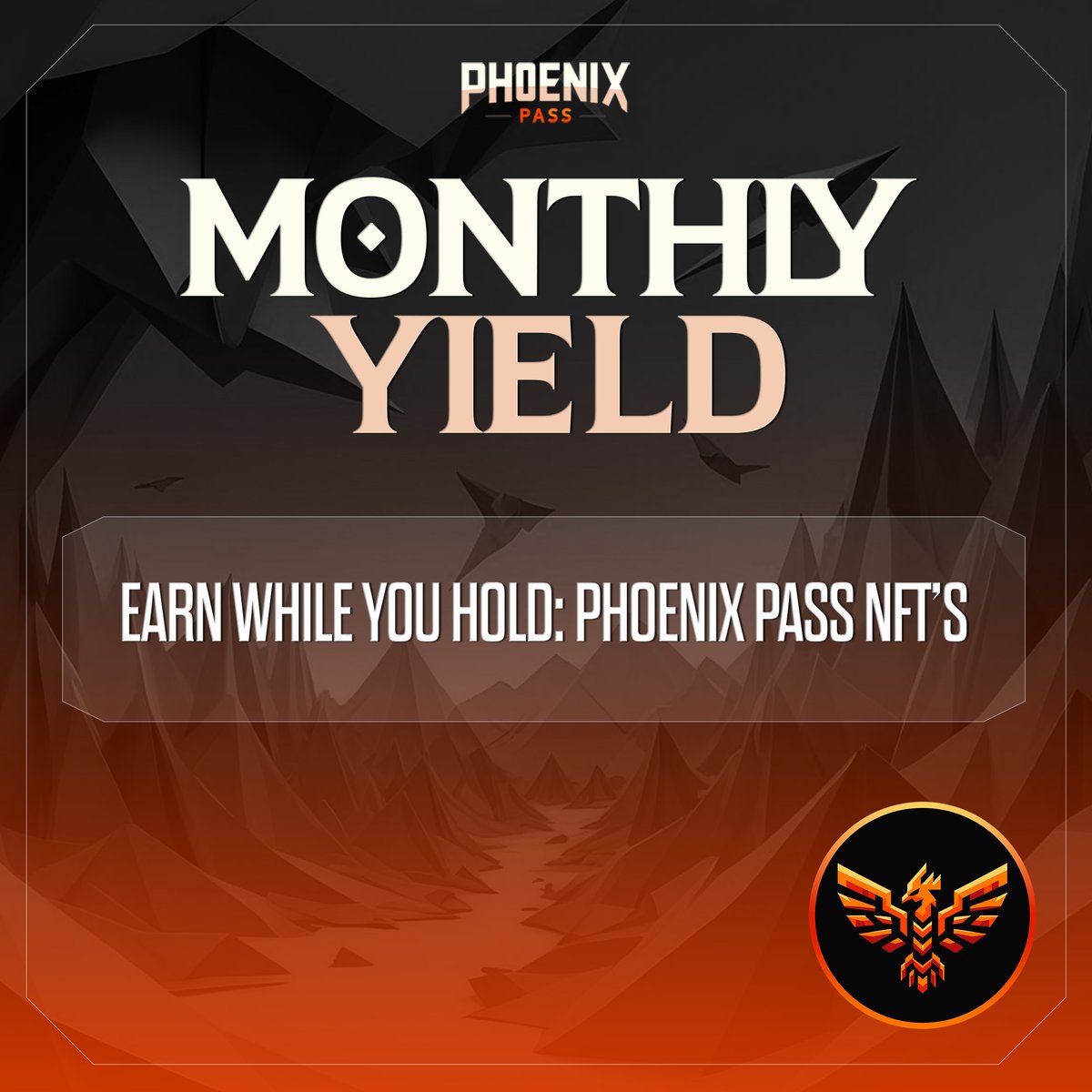 PhoenixPass_NFT's tweet photo. Phoenix Pass (@PhoenixPass_NFT) on X
📷 Turn NFTs into a monthly income stream!Phoenix Pass holders earn up to 8% yield monthly. 📷Say goodbye to volatility—embrace sustainability. 📷 📷 
Join us: https://t.co/kRCl33XAPR #PassiveIncome #CryptoInvesting #NFTs https://t.co/jzCrZLu7yk