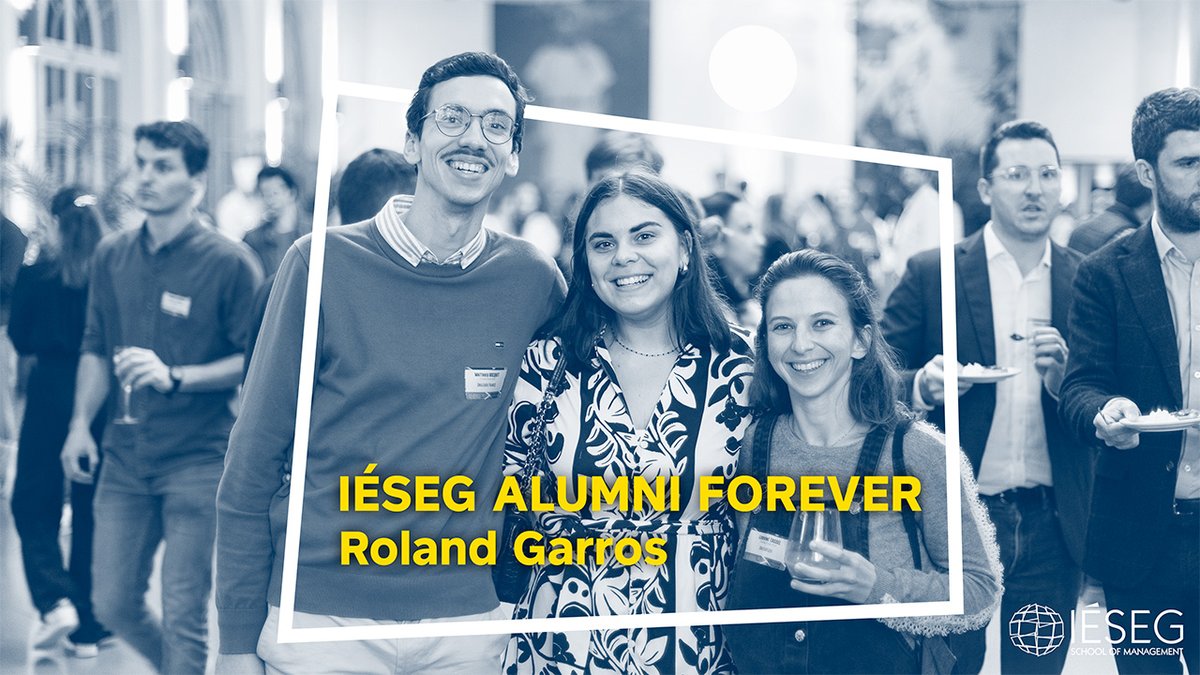 iesegnetwork's tweet image. 🎥 #IÉSEGAlumniForever 2024 : check-out the video of the latest edition of our annual party at the L’Orangerie d’Auteuil – Stade #RolandGarros, a stunning setting for a stunning evening ✨🎾!
➡️ youtube.com/watch?v=ZztU1F…
#Alumni #IESEG #Networking #GetTogether #Party #Paris #Tennis
