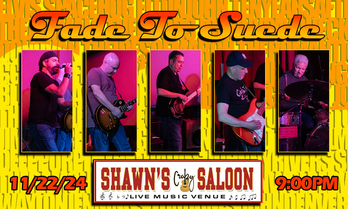 TONIGHT in North Arlington NJ! Come out and party with #FadetoSuede!