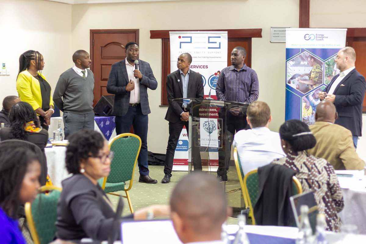 EE_Coach_'s tweet image. On Nov 20, the EEC (#NIRAS &amp;amp; #Intellecap) &amp;amp; #PES hosted a successful matchmaking event in Kenya where EEC trained SMEs in clean cooking &amp;amp; biodigester sectors, supported by EnDev &amp;amp; ABC programmes, pitched to financiers.
#RenewableEnergy #CleanCooking #SMEGrowth #networking