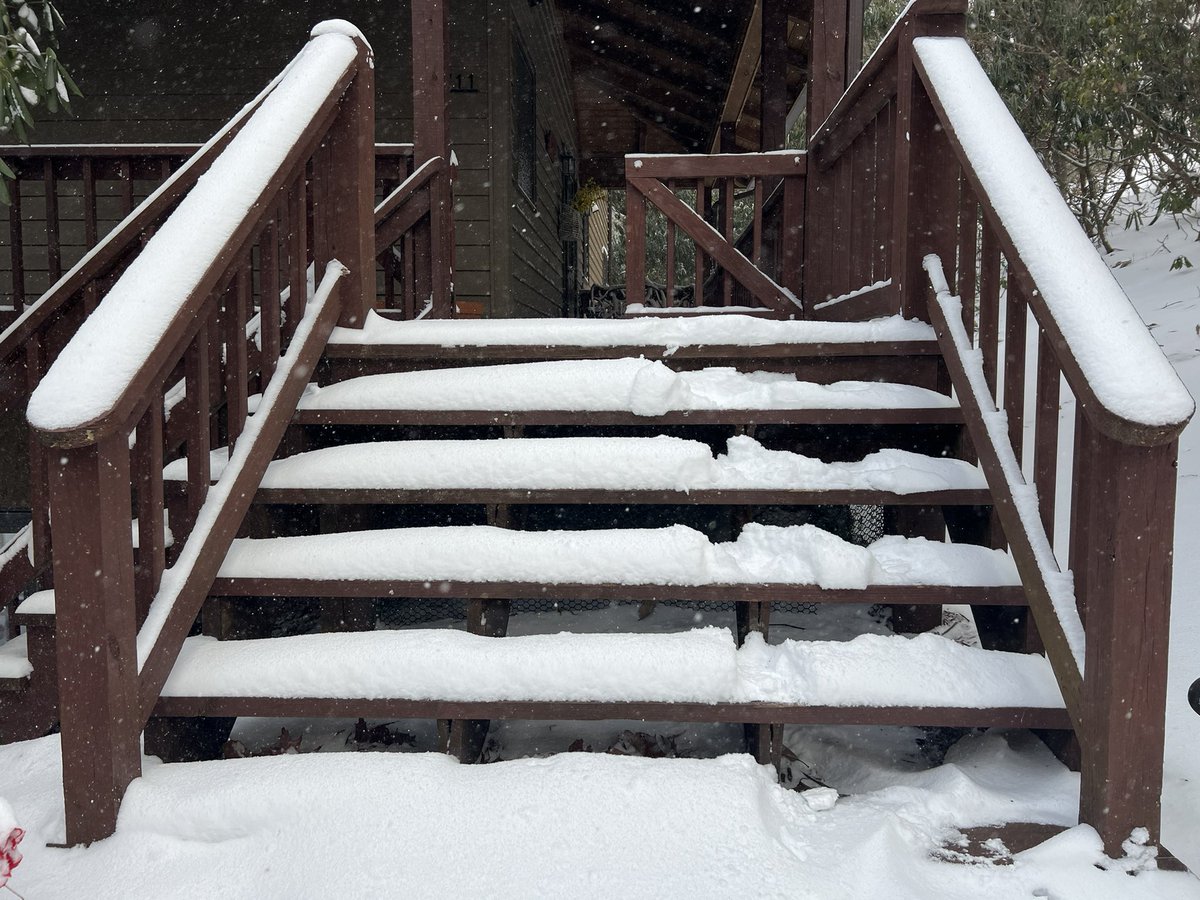 Waking up to this on our front steps.