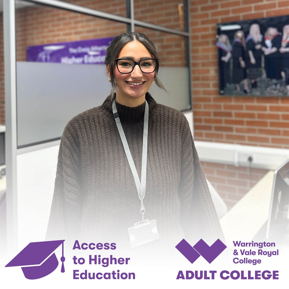 Meet Chloe McGowen, an aspiring midwife who is one step closer to her dream career thanks to our Access to HE: Nursing, Midwifery &amp; Health Professionals course! 🌟🩺

Could this be you? Find out more about our Access to HE courses here: ow.ly/V1Lq50RvPK1 🌟