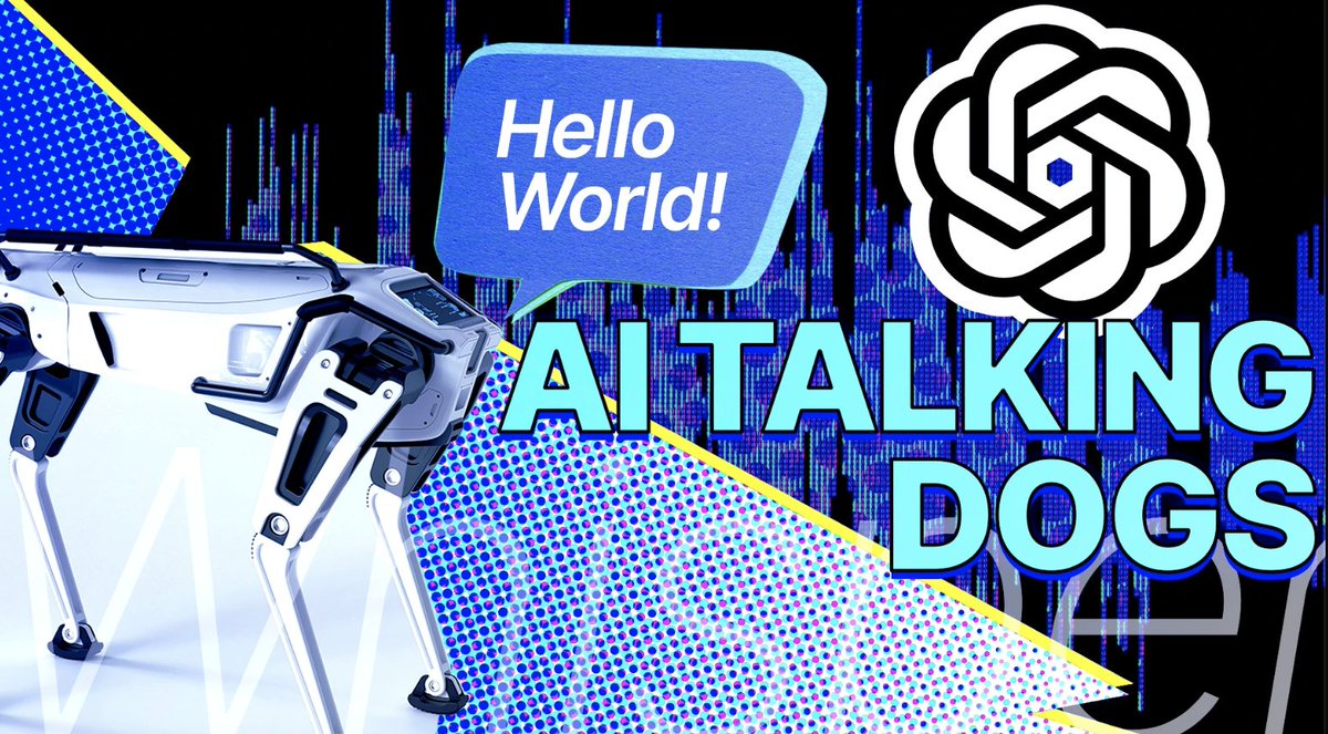 Read our newest blog to learn how to use ChatGPT to make a Xiaomi cyberdog talk. We'll show you how to get a dog to talk to a remote individual and use ChatGPT to summarize the conversation. Access the article here: ow.ly/qGfs50Uc9MF