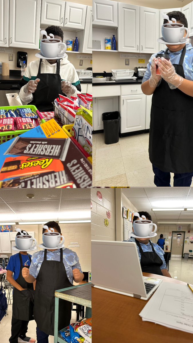 Happy CJHS Cafe Grand Opening for the 2024-2025 school year! 💚☕️