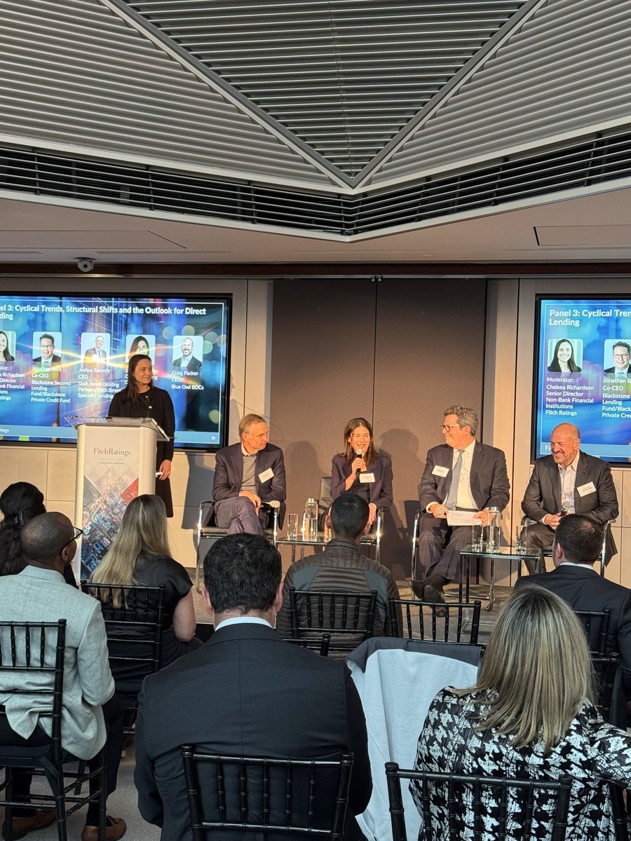 FitchRatings's tweet image. #FitchRatings hosted its Business Development Company Conference in NYC, featuring senior #Nonbanks analysts, BDC executives, middle-market participants and other professionals. We also released our BDC #CreditOutlook 2025. Read: ow.ly/zZYW50UcfAN #FitchOutlooks2025