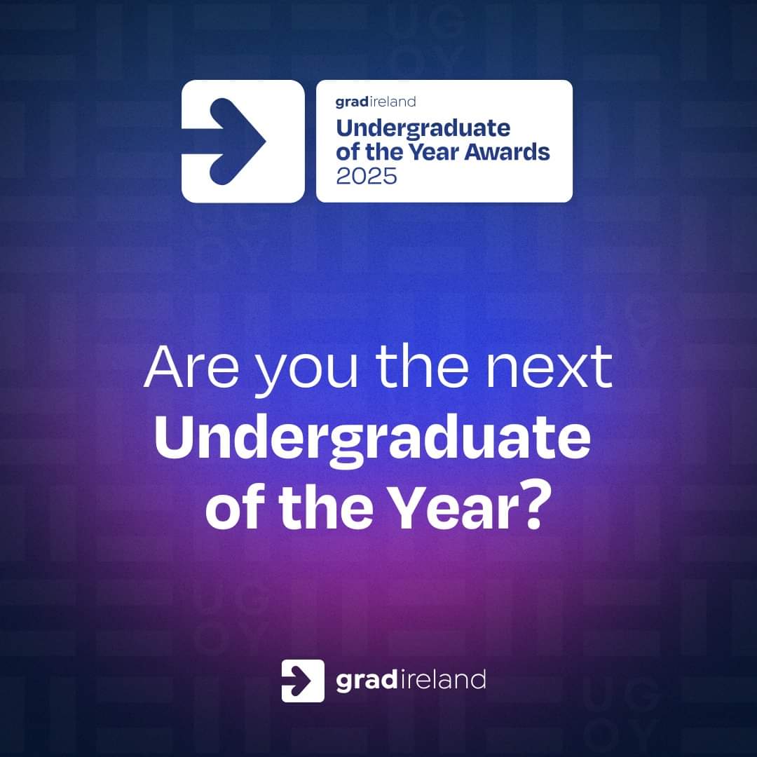 The gradireland Undergraduate of the Year Awards are now LIVE. 
Further information about the awards can be found by visiting undergraduateoftheyear.ie

#ATUSU #ATUCareers #Awards