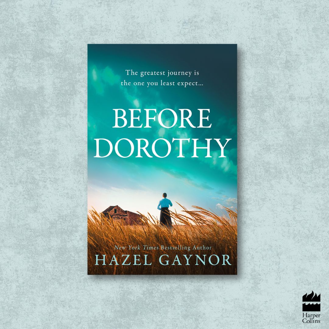 The Book Retreat (@thebookretreat) on Twitter photo The greatest journey is the one you least expect…
We’re thrilled to share the gorgeous cover of #BeforeDorothy by <a href="/HazelGaynor/">Hazel Gaynor</a>, a beautiful story of family, duty and one woman’s journey of self-discovery.
Pre-order now: smarturl.it/BeforeDorothy The greatest journey is the one you least expect…
We’re thrilled to share the gorgeous cover of #BeforeDorothy by <a href="/HazelGaynor/">Hazel Gaynor</a>, a beautiful story of family, duty and one woman’s journey of self-discovery.
Pre-order now: smarturl.it/BeforeDorothy