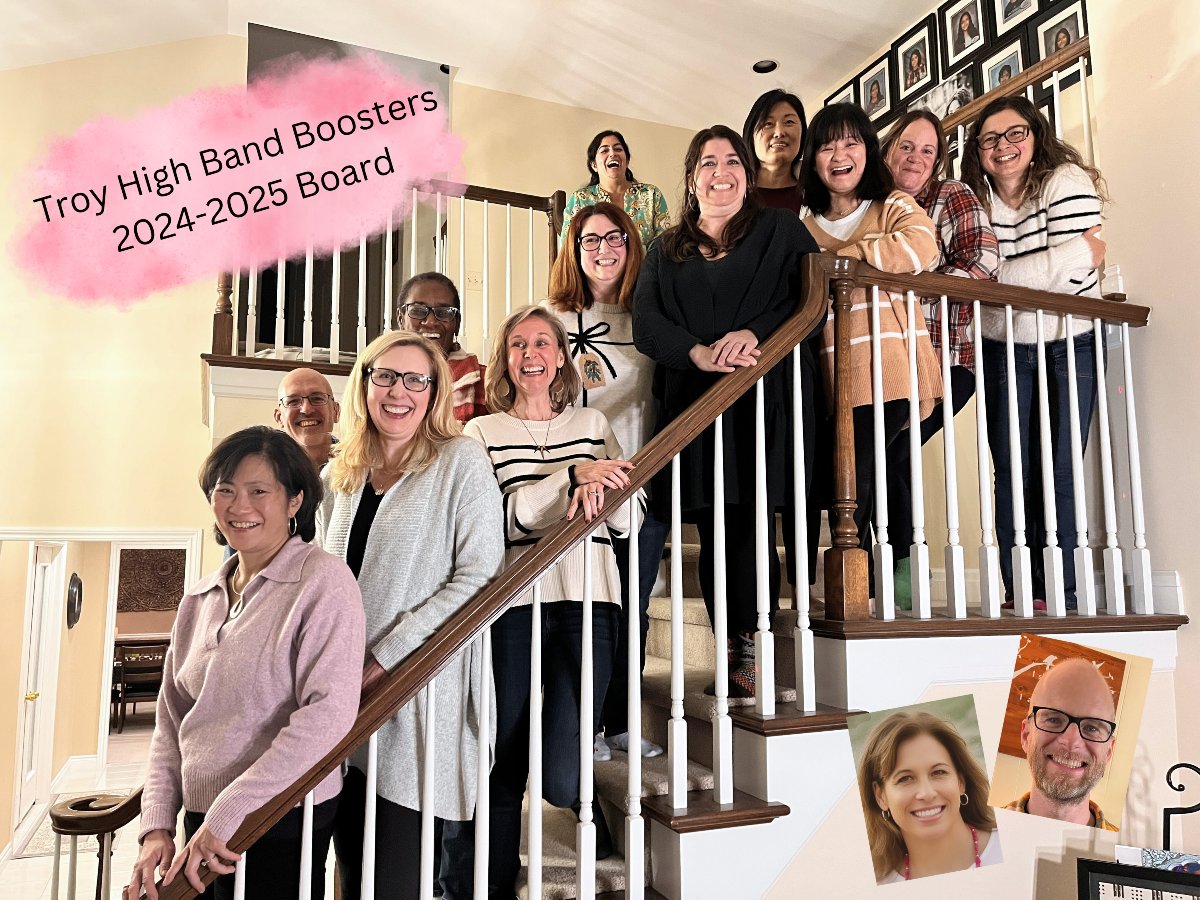 On this... belated #thankfulthursday, we send our gratitude to the Troy High Band Boosters Board for your leadership, enthusiasm, creativity, flexibility, support of our students, and love of the #troycoltbands We could not do this incredible program without you! 👏