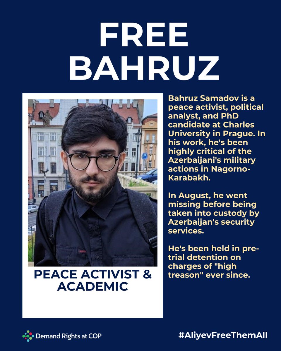 Demand Rights at COP tweet media