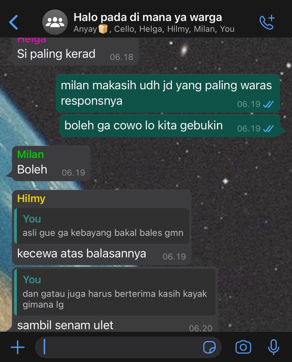 ijoscripts's tweet photo. 297. real bestfriends behavior: kembali ke default https://t.co/Jqstu61mqX