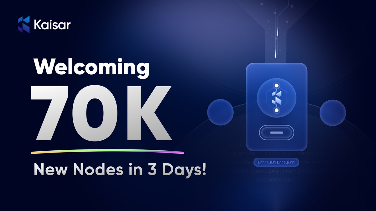 KaisarNetwork's tweet image. Dear Kaisarians, we’re absolutely blown away by your support of ZeroNode!

In the 3 days since launch, 70,000 users have installed the extension. Wow!

Join us, and start earning rewards at kaisar.io. (Comment if you need more codes!)