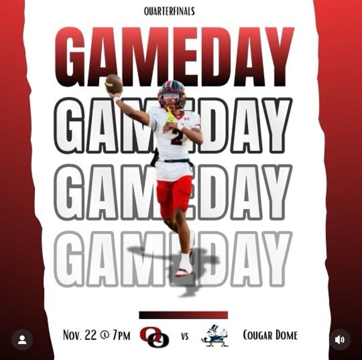 #GameDay <a href="/QO_FOOTBALL/">Quince Orchard Fball</a> #Coogs🐾