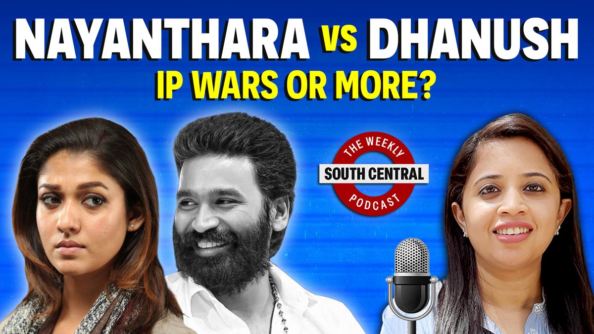 TheNewsMinute (@thenewsminute) on Twitter photo 🎙️ South Central EP 2 out now!
In Ep 2, hosts <a href="/dhanyarajendran/">Dhanya Rajendran</a>, <a href="/PoojaPrasanna4/">Pooja Prasanna</a>, & <a href="/leenareghunath/">Leena Gita Reghunath</a>, with <a href="/RKRadhakrishn/">RadhakrishnanRK, PhD.</a> & <a href="/niknaren/">Nikhil Narendran</a>, dive into the #Nayanthara vs #Dhanush case, Sandeep Varier, & Kasthuri’s Arrest.
youtube.com/watch?v=R_KFhw… 🎙️ South Central EP 2 out now!
In Ep 2, hosts <a href="/dhanyarajendran/">Dhanya Rajendran</a>, <a href="/PoojaPrasanna4/">Pooja Prasanna</a>, & <a href="/leenareghunath/">Leena Gita Reghunath</a>, with <a href="/RKRadhakrishn/">RadhakrishnanRK, PhD.</a> & <a href="/niknaren/">Nikhil Narendran</a>, dive into the #Nayanthara vs #Dhanush case, Sandeep Varier, & Kasthuri’s Arrest.
youtube.com/watch?v=R_KFhw…