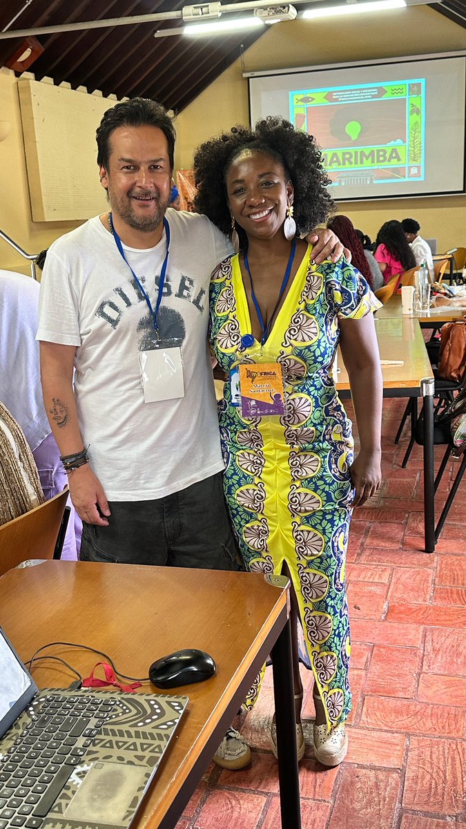 bienpensado's tweet photo. Hace 4 años creamos “Marimba” una metodología para innovar con enfoque afro. Genial haber sido invitado a trabajar con Marimba en el Primer Laboratorio de Innovación Política de Mujeres Afrodescendientes de América Latina y el Caribe.  Cuatro propuestas de Brasil, Colombia, Bolivia y  Perú se vienen desarrollando en este laboratorio. Un gran trabajo de la Corporación Amigos de la UNESCO.  También compartimos conocimiento sobre Afrofuturismo e Inteligencia Artificial en el activismo Afro.