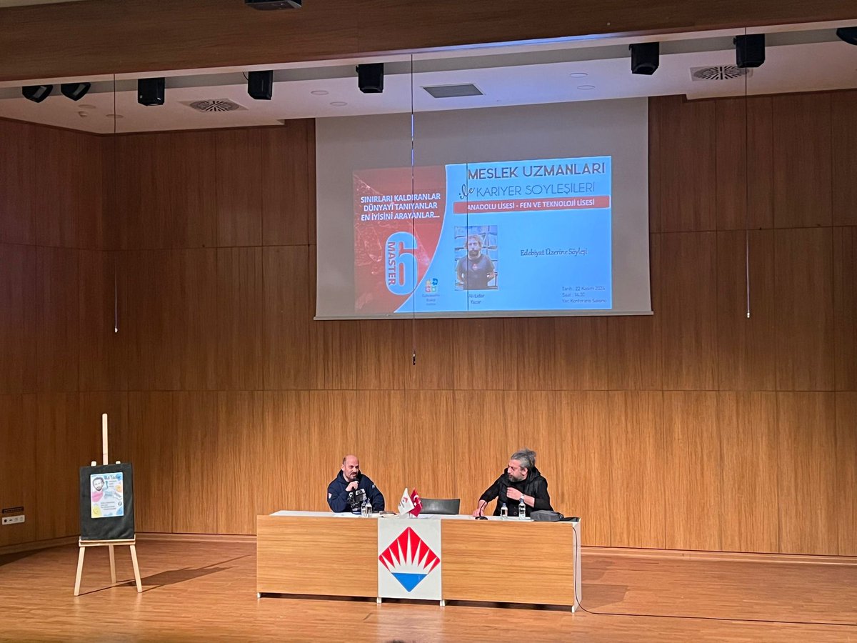 h_senov's tweet photo. BK Eskişehir Kampüsü “Meslek Uzmanları ile Kariyer Söyleşileri”nin bu ayki konuğu Öğretmen/Şair/Yazar Ali Lidar’dı. Öğrencilerle keyifli bir söyleşi gerçekleştiren konuğumuza teşekkür ederiz. https://t.co/USkoJAmZ7U
