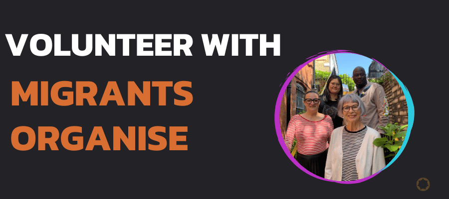 🌟 Volunteer with Migrants Organise!🌟

We're looking for new Casework Volunteers to join our  team. You'll be supporting our members - migrants and refugees- to access their rights. 

More info here  - please helps us spread the word👇
migrantsorganise.org/volunteer-with…