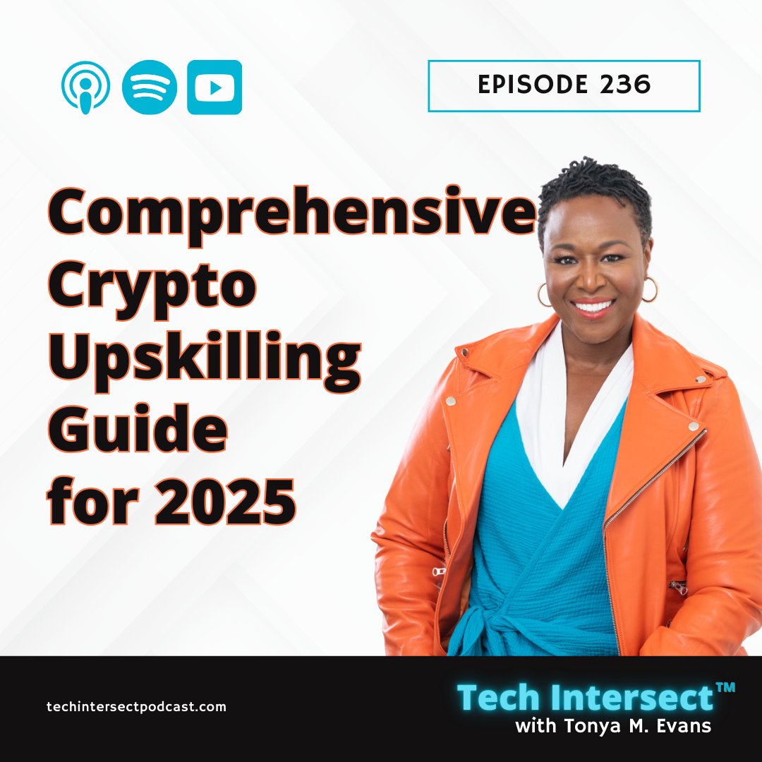 🎧 New #podcast episode... A Comprehensive Crypto Upskilling Guide for 2025 on Tech Intersect™buzzsprout.com/1069351/episod…