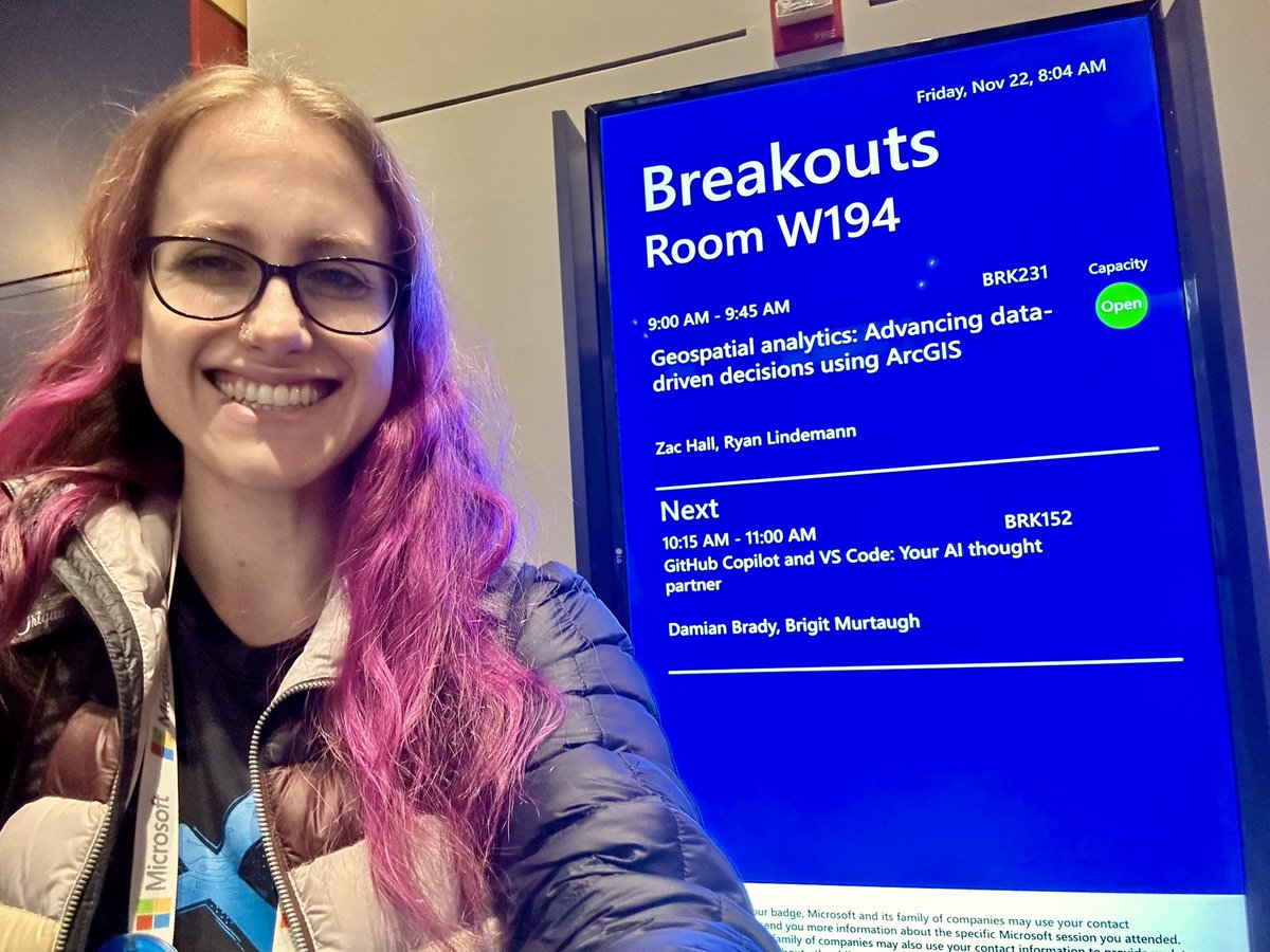 Brigit (@brigitmurtaugh) on Twitter photo Super excited for our #MSIgnite breakout session BRK152 on <a href="/code/">Visual Studio Code</a> + GitHub Copilot!
If you’re at the event, <a href="/damovisa/">Damian Brady 🥑 🏠</a> and I start at 10:15am in W194!
You can also catch the recording afterwards 😊: ignite.microsoft.com/en-US/sessions… Super excited for our #MSIgnite breakout session BRK152 on <a href="/code/">Visual Studio Code</a> + GitHub Copilot!
If you’re at the event, <a href="/damovisa/">Damian Brady 🥑 🏠</a> and I start at 10:15am in W194!
You can also catch the recording afterwards 😊: ignite.microsoft.com/en-US/sessions…