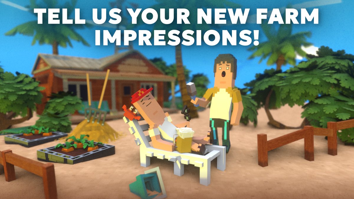 📣 Chainers Team is asking for YOUR FEEDBACK! 🫵 📣

Did you try OUR UPGRADED CHAINERS FARM and all its perks? 👀🍹

We really wanna know your thoughts about it because you are leading Chainers every day! 🫰

❗️Share your honest thoughts and experiences with our enhanced Reward