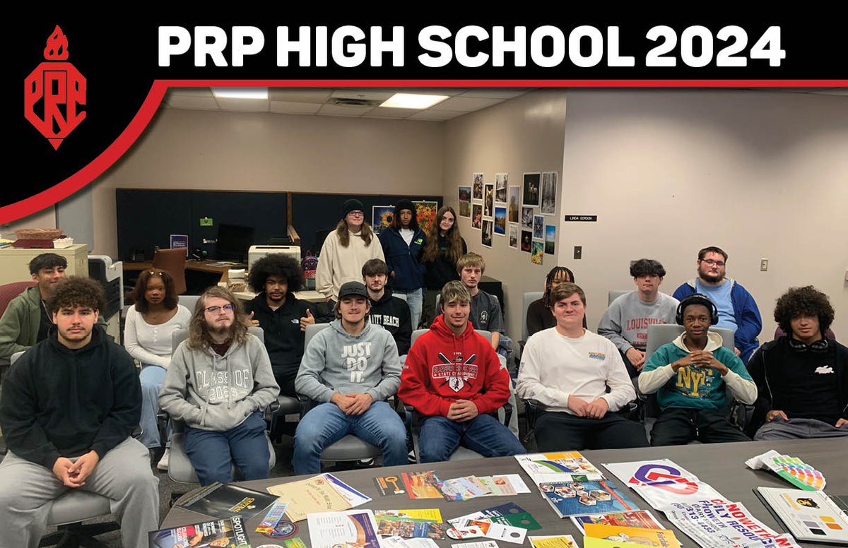 MPJCPS's tweet photo. Once again, always a please to host a lovely field trip for the @PRPPanthers graphic design class! We are always happy to share the world of printing, editing, and design with our @jcpsky students. Looking forward to the next visit! #mpjcps #WeAreJCPS #weareprp #prpdesign https://t.co/UELe3vZL3B