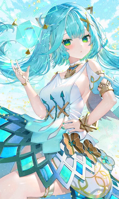 ファルザン先輩 #いいツインテールの日 