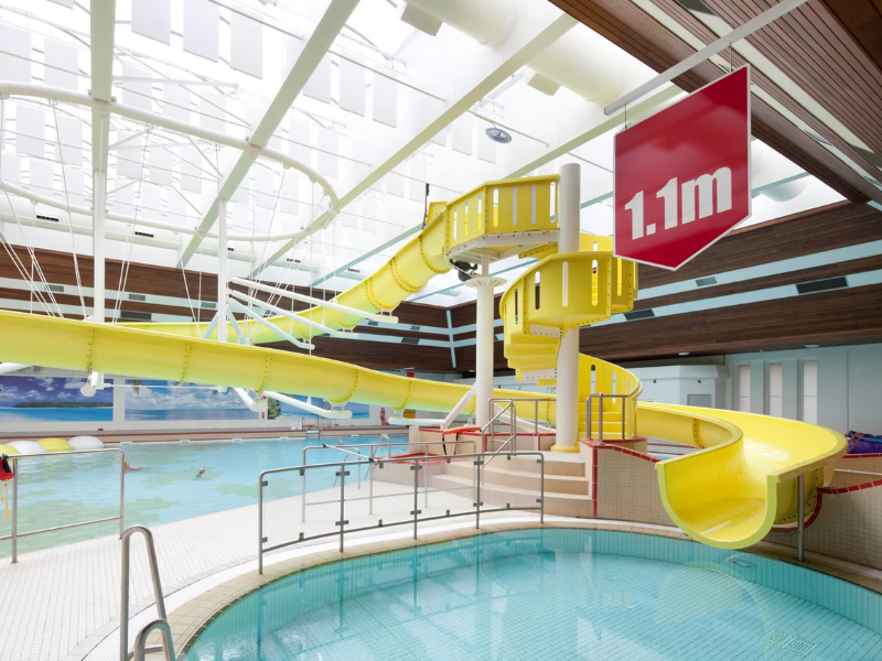As part of the upcoming essential maintenance to the Lagoon swimming pool, the flume is now closed.  

Swimming pools are available this weekend.  

For more information click here: tinyurl.com/mrxdnye6