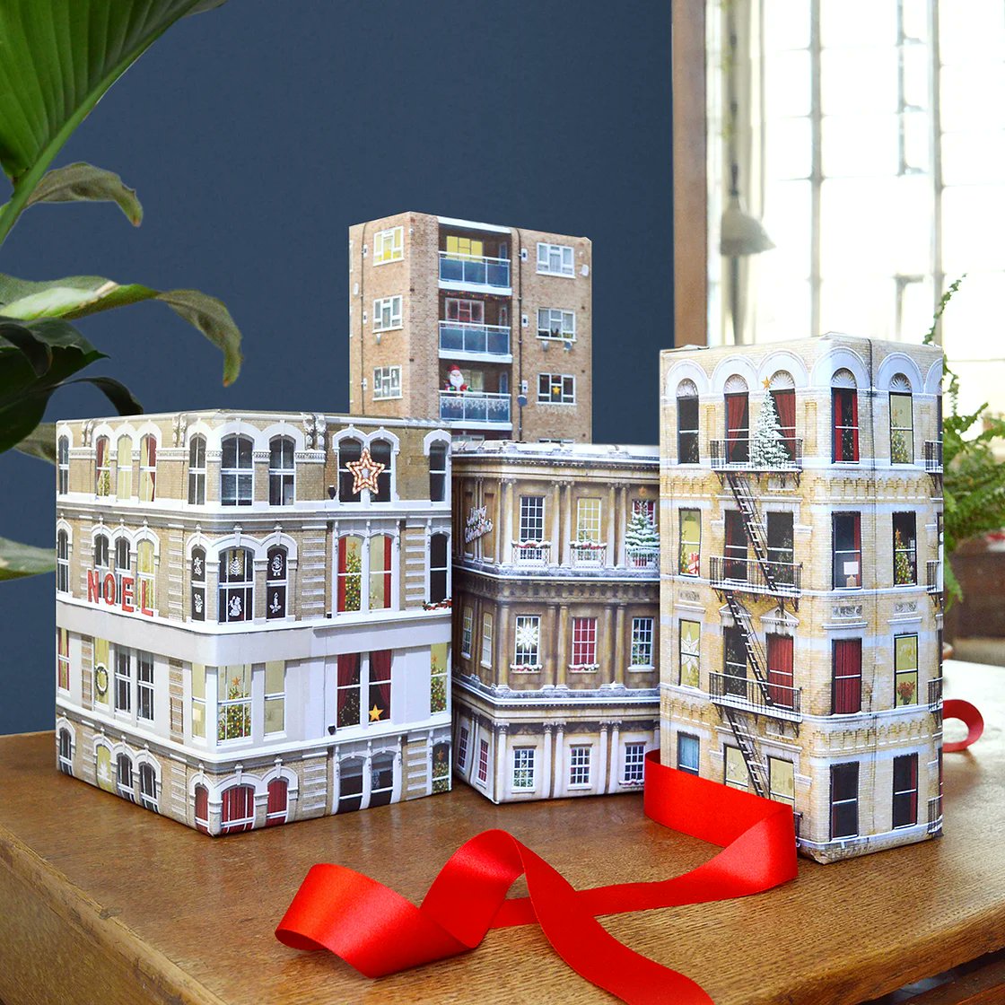 NickSellek's tweet photo. My @window_cards Christmas wrapping paper, there's still time to order before Christmas. On Etsy Also. https://t.co/A9ShcpcHir https://t.co/LBwBvd1oRE