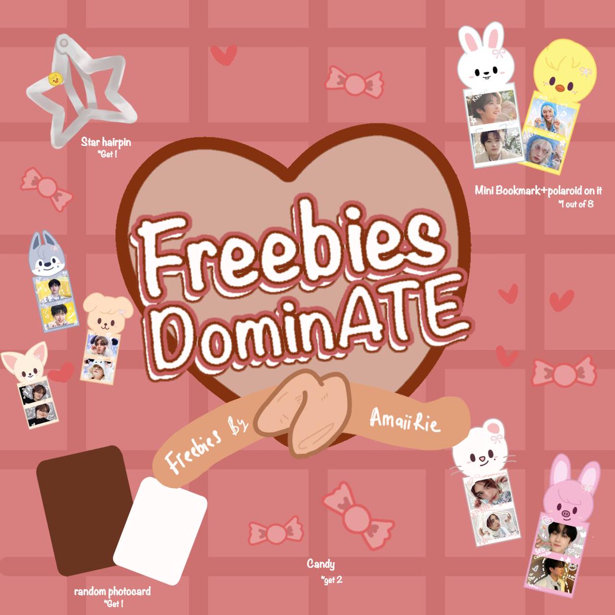 AmaiiRie's tweet photo. 𐙚⋆°.DominATE SKZ in Jakarta - Freebies by @ 𐙚⋆°.

🗓 21 Des, 2024
📍GBK (place &amp; time announced soon).

📌How to get it
𖹭 Kindly retweet and Like this post.
𖹭 Limited qntty
𖹭 First come, first serve.
𖹭 Kindly don't throw it away nor sell it.
𖹭 tag me if you get it. >ᴗ< https://t.co/emD8myAOyu