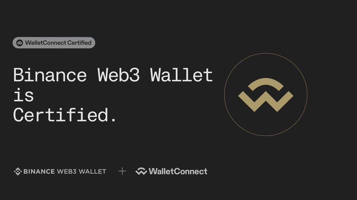 Binance Wallet (@binancewallet) on Twitter photo We're excited to join forces with <a href="/WalletConnect/">WalletConnect</a> in an initiative to make on-chain UX more user-friendly than ever. We're excited to join forces with <a href="/WalletConnect/">WalletConnect</a> in an initiative to make on-chain UX more user-friendly than ever.