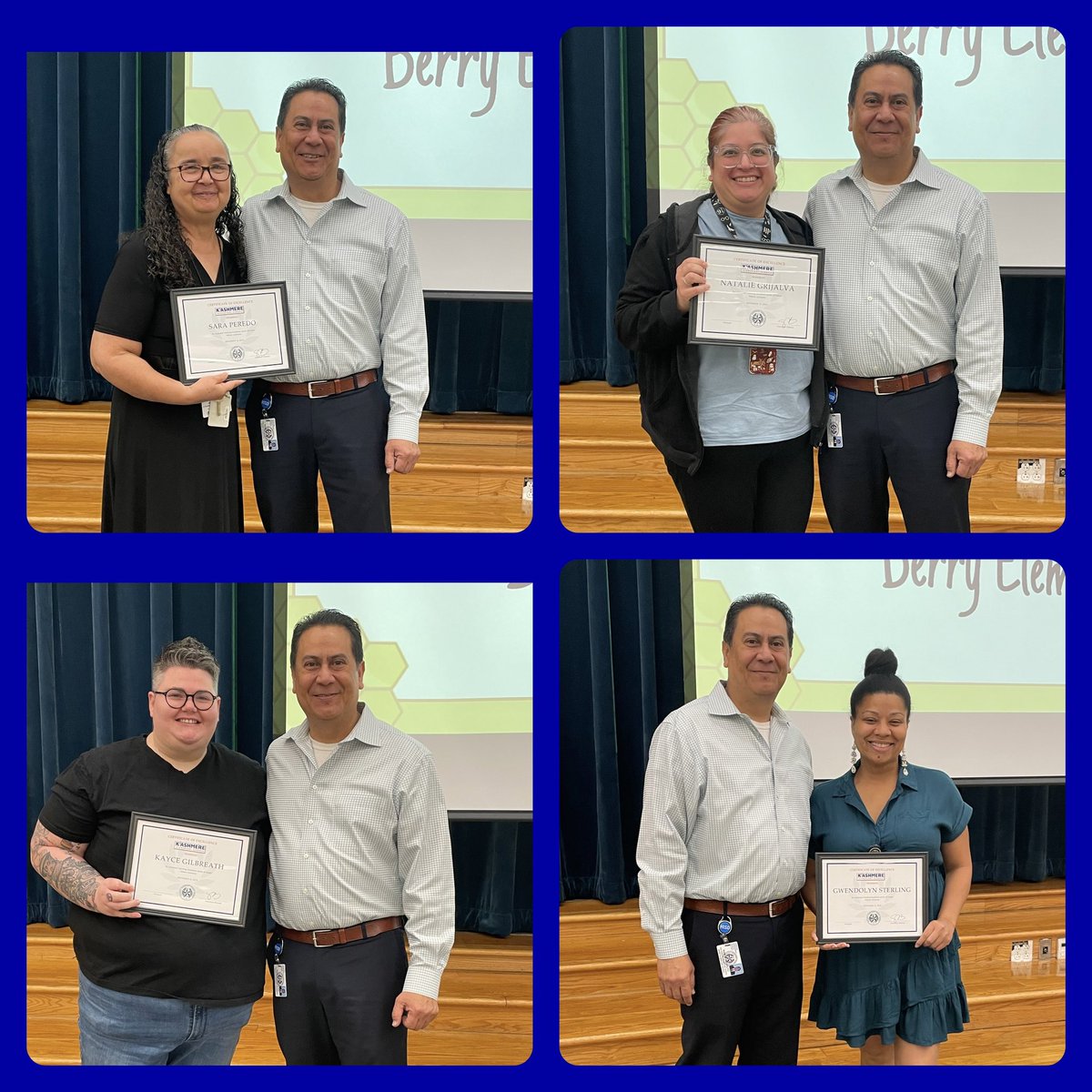 Team <a href="/JamesBerryHISD/">James Berry</a> with a clean sweep at the Teacher Rockstar Awards!!