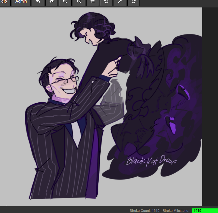 BlackKatDraws's tweet photo. Han Myungoh and Han Dareum happy #ORV https://t.co/NVeF4fNY7Z